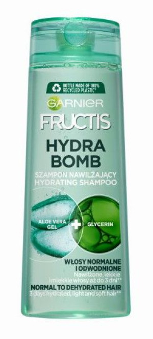 Garnier Fructis Aloe Hydra Bomb Szampon nawilżający do włosów odwodnionych