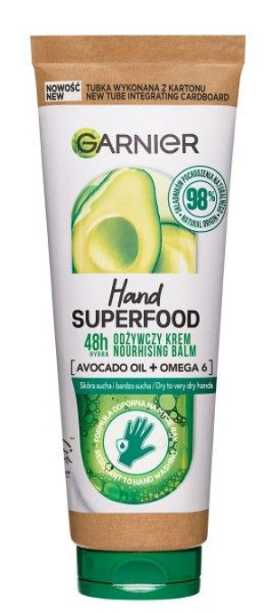 Garnier Odżywczy Krem do rąk Avocado Oil + Omega 6 75ml
