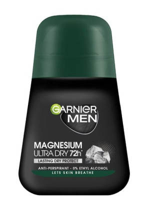 Garnier Men Dezodorant Magnesium Ultra Dry 72h Lasting Dry Protect 50ml