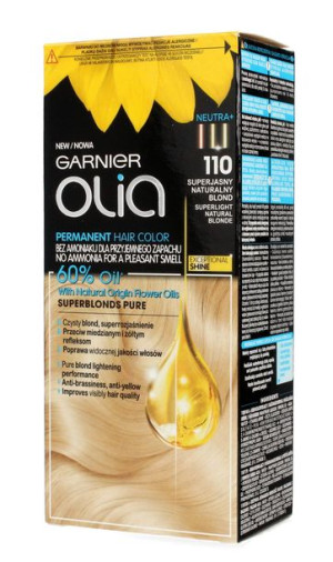Garnier Olia Farba do włosów nr 110 Superjasny Naturalny Blond