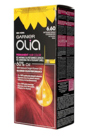 Garnier Olia Farba do włosów nr 6.60 Intensywna Czerwień