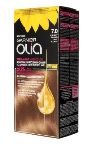Garnier Olia Farba do włosów nr 7.0 Ciemny Blond
