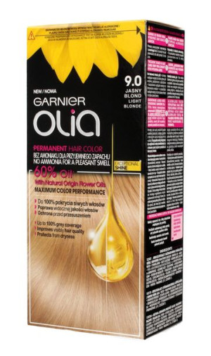 Garnier Olia Farba do włosów nr 9.0 Jasny Blond