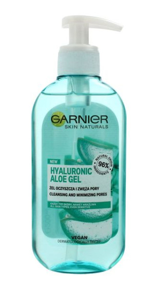 Garnier Hyaluronic Aloe Żel oczyszczający i zwężający pory 200ml
