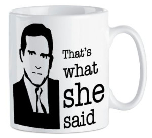 Kubek ceramiczny 300ml What She Said fana OFFICE
