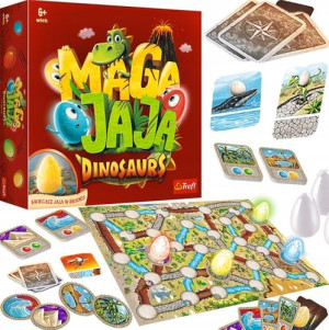 Trefl Magajaja Dinosaurs Dinozaury Gra Planszowa