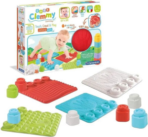 Clementoni Mata Sensoryczna Ścieżka Miękkie Klocki