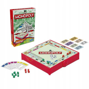 Gra Monopoly Standard Wersja Pl Podróżna B1002
