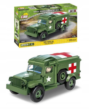 Klocki Cobi 2257 Karetka Ambulans Samochód Dodge
