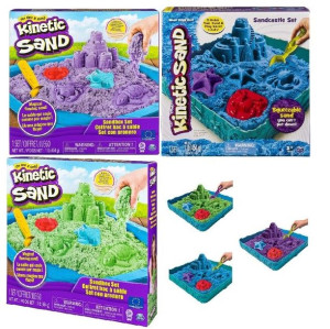Kinetic Sand Piasek Kinetyczny Zamek Piaskownica