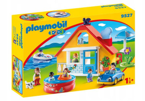 Playmobil 9527 Wakacyjnym Domek Kemping Z Basenem