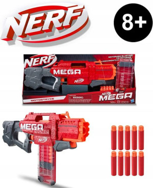 NERF N-Strike Mega Motostryke karabin wyrzutnia