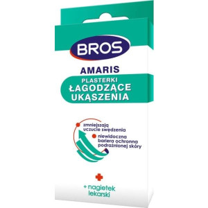 Bros Amaris, plasterki łagodzące ukąszenia, 20 szt.
