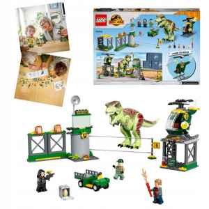 LEGO 76944 Jurassic World Ucieczka tyranozaura