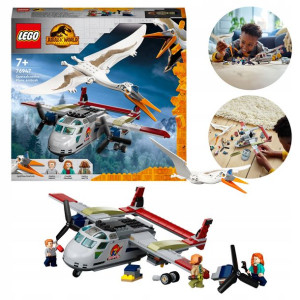 LEGO Jurassic World 76947 Kecalkoatl z samolotem