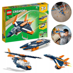 LEGO 31126 Creator 3w1 - Odrzutowiec naddźwiękowy