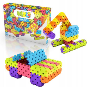 Klocki Wafle Mini Meli Konstrukcyjne 300 Sztuk