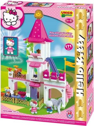 Zamek Hello Kitty Księżniczki 171 ele UNICO 8676