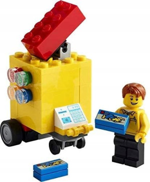Lego City 30569 Stoisko Polibag Figurka