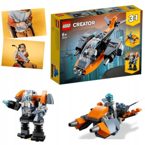 Lego Creator Cyberdron 31111 KLOCKI