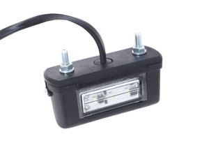 Lampa oświetlenia tablicy rejestracyjnej diodowa, 12/24V, uniwersalna, mała