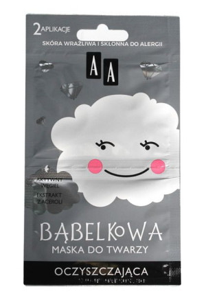 AA Bąbelkowa Maska do twarzy oczyszczająca