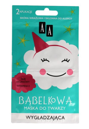 AA Bąbelkowa Maska do twarzy wygładzająca