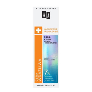 AA Łagodzenie Podrażnień Krem kojąco-regenerujący S.O.S. 50ml
