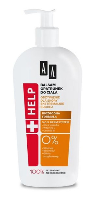 AA HELP Balsam-opatrunek do ciała skóra ekstremalnie sucha 400ml