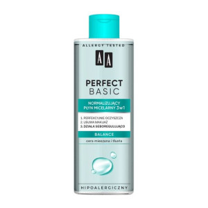 AA Perfect Basic Normalizujący Płyn micelarny 3w1 Balance 200ml