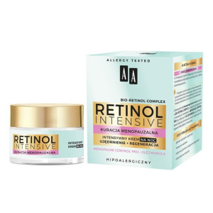 AA Kuracja Menopauzalna Intensywny Krem na noc Ujędrnienie+Regeneracja 50ml