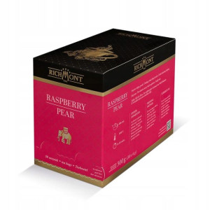 Herbata Richmont Raspberry Pear 50 saszetek