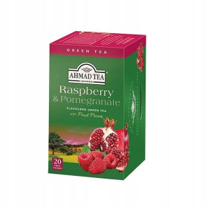 Herbata Ahmad Tea Raspberry Pomegranate Green 20tb