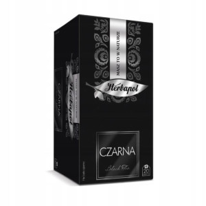 Herbapol herbata czarna Black Tea kopertowana