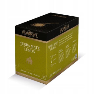 Herbata Richmont Yerba Mate Lemon 50 saszetek