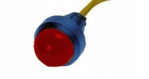 SIMET Lampka Diodowa Klosz 20mm 12-24V czerwona