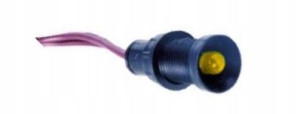 SIMET Lampka Diodowa Klosz 5mm 12-24V żółta