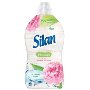 Silan Naturals Peony & White Tea Scent, płyn do płukania tkanin, 1450 ml