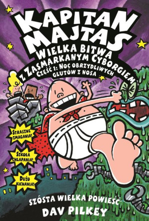 Kapitan Majtas Wielka Bitwa Pilkey Dav Książka