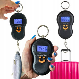 Waga Hakowa Elektroniczna Wędkarska Bagażowa 50kg