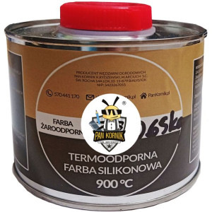 Farba żaroodporna do kominów tłumika pieca 0,65