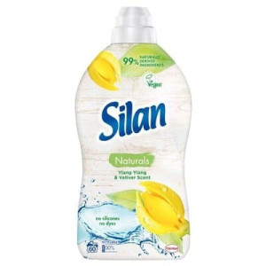 Silan Naturals Ylang Ylang & Vetiver Scent, płyn do płukania tkanin, 1450ml