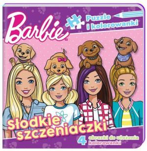 Barbie Puzzle I Kolorowanki Słodkie Szczeniaczki