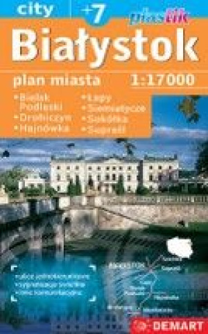 Białystok Plus 6 Plan Miasta Plastik 1 17000
