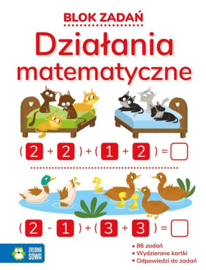 Blok Zadań Działania Matematyczne Książka