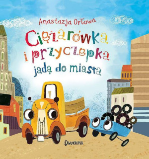 Ciężarówka I Przyczepka Jadą Do Miasta Ciężarówka