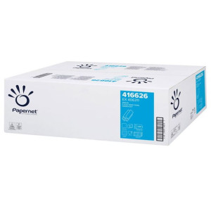PAPERNET 416626 ręcznik waskopanelowy "ZZ", biały, 2-w celuloza, 4000 szt