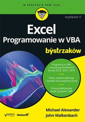 Excel Programowanie W Vba Dla Bystrzaków Wyd 5