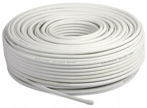 Kabel Antenowy Koncentryczny Rg6 Tv/sat 6.8mm 50m