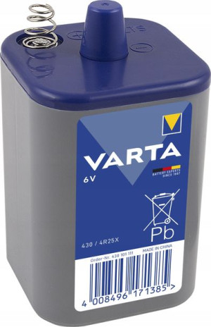 Bateria Cynkowo-węglowa Varta 4r25(x) 6v 7500mah